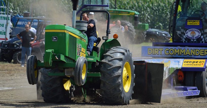 tir de tracteur