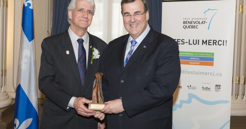 René Rivard bénévole