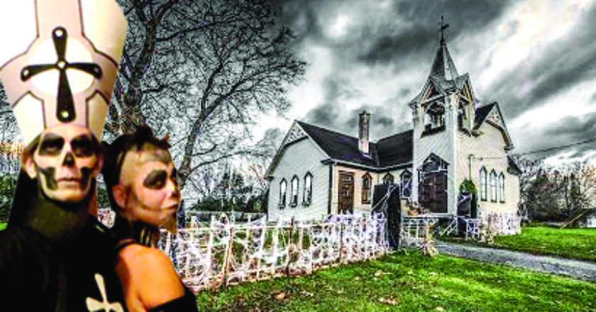 Halloween à l'église hantée