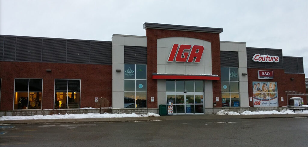 IGA EAst Angus borne electrique