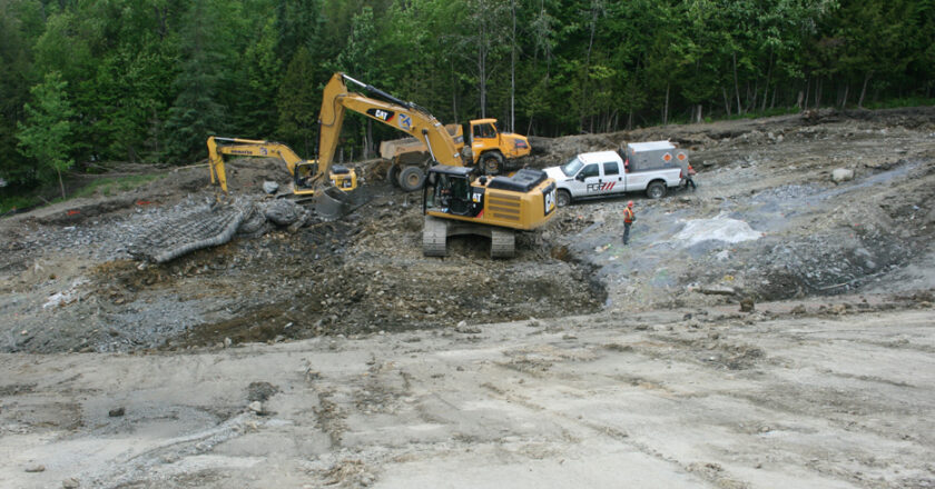 Travaux d’infrastructures d’eau