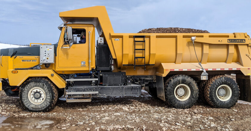 camion electrique tardif diesel