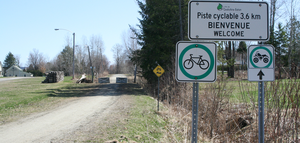 piste cyclable cookshire-eaton