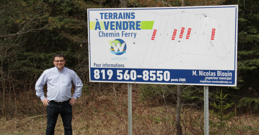 Nouveau développement domiciliaire à Weedon