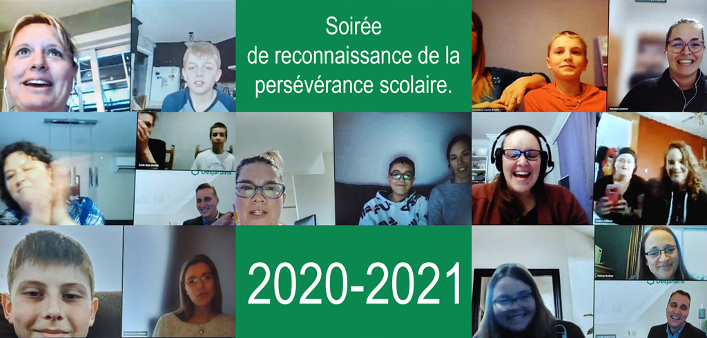 Soirée de reconnaissance de la persévérqance scolaire HSF