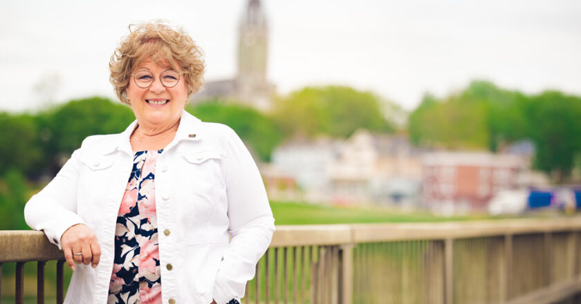 Lyne Boulanger, mairesse de East Angus, Estrie