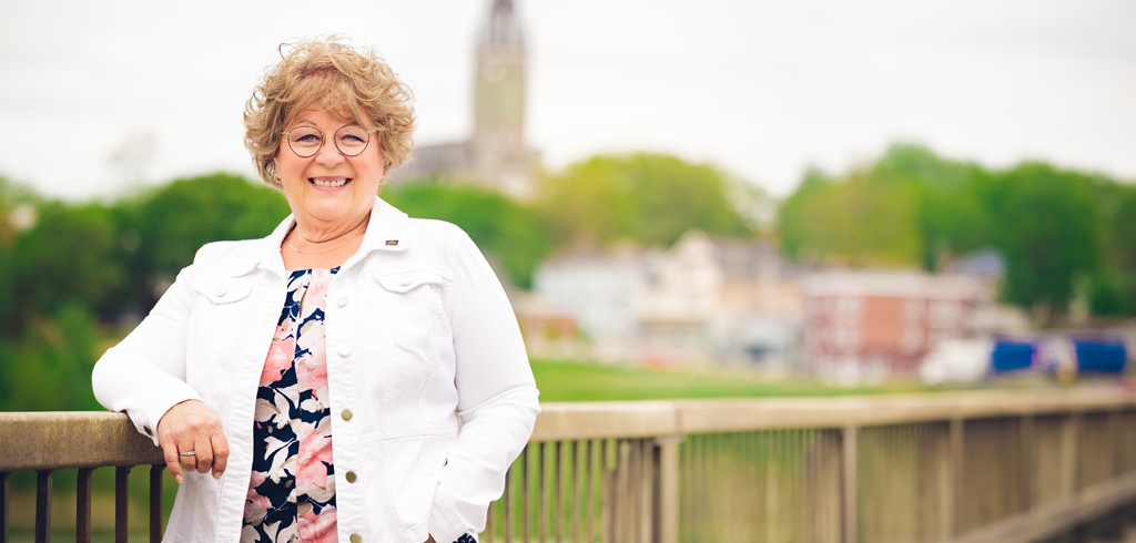 Lyne Boulanger, mairesse de East Angus, Estrie