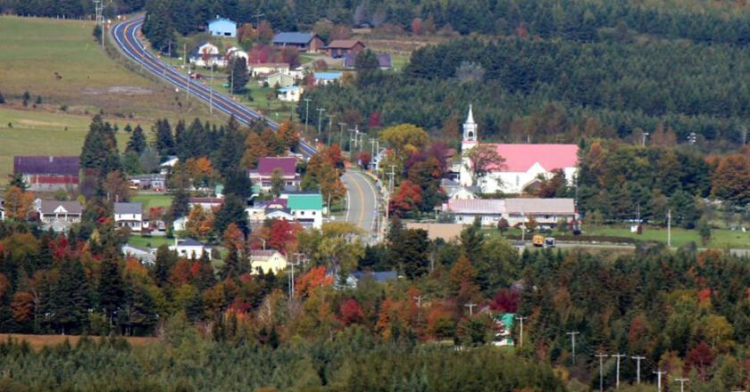 Village de Chartierville en Estrie