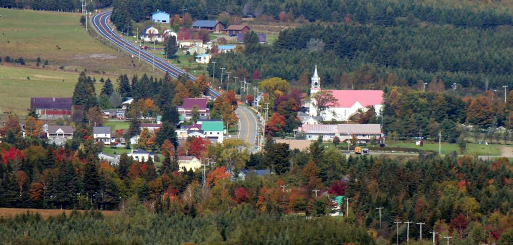 Village de Chartierville en Estrie