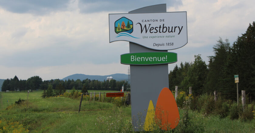 Enseigne du Canton de Westbury