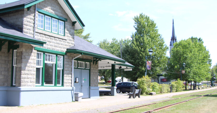 La vieille gare de East Angus