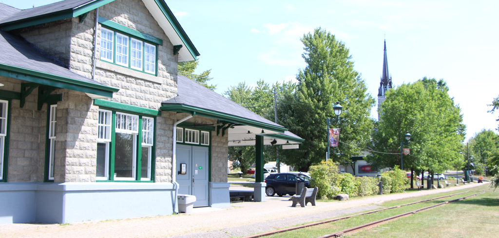La vieille gare de East Angus