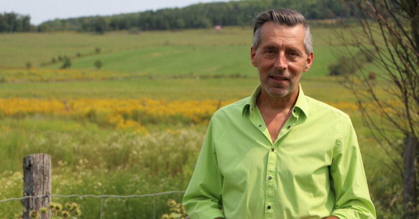 Sylvain Dodier du parti vert