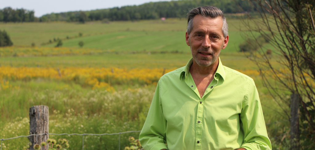Sylvain Dodier du parti vert