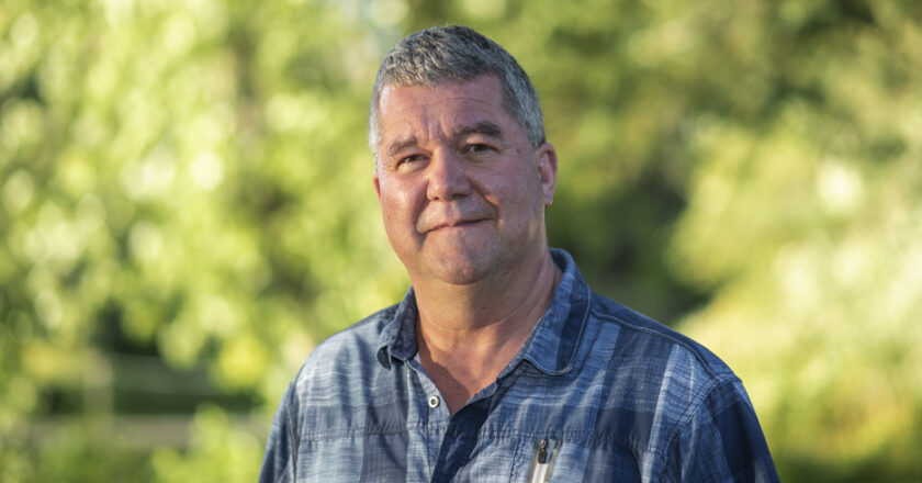 Sylvain Hébert, candidat à la maire de Westbury