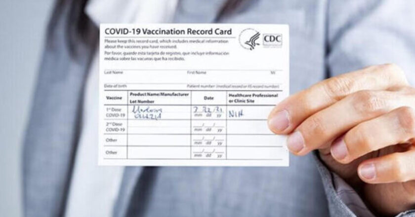 Preuve vaccination
