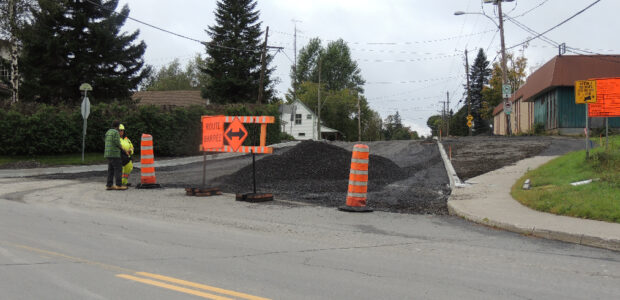 Détour route 257