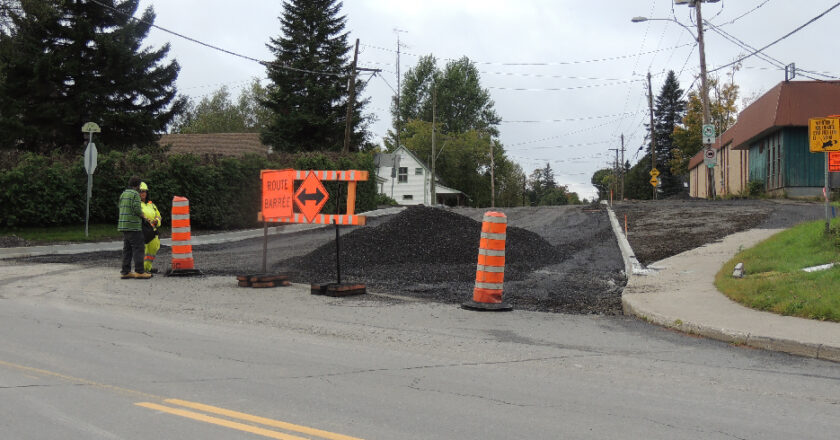 Détour route 257