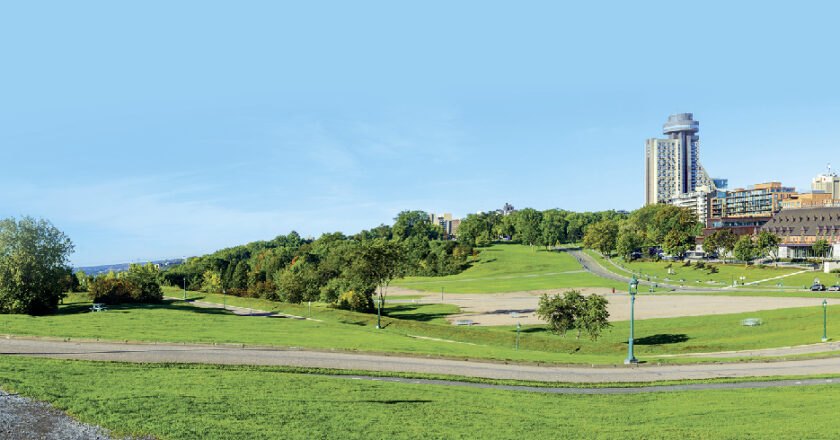 Plains of Abraham park in Quebec City