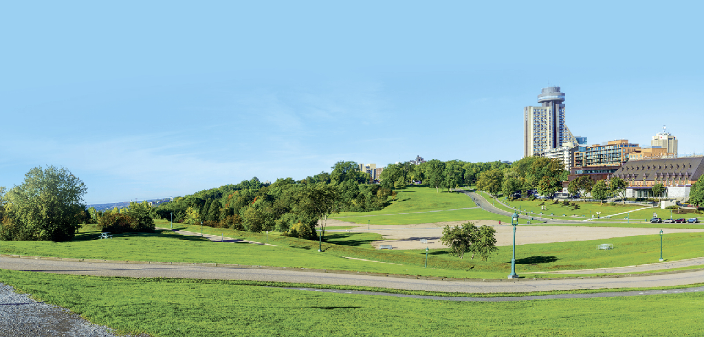 Plains of Abraham park in Quebec City