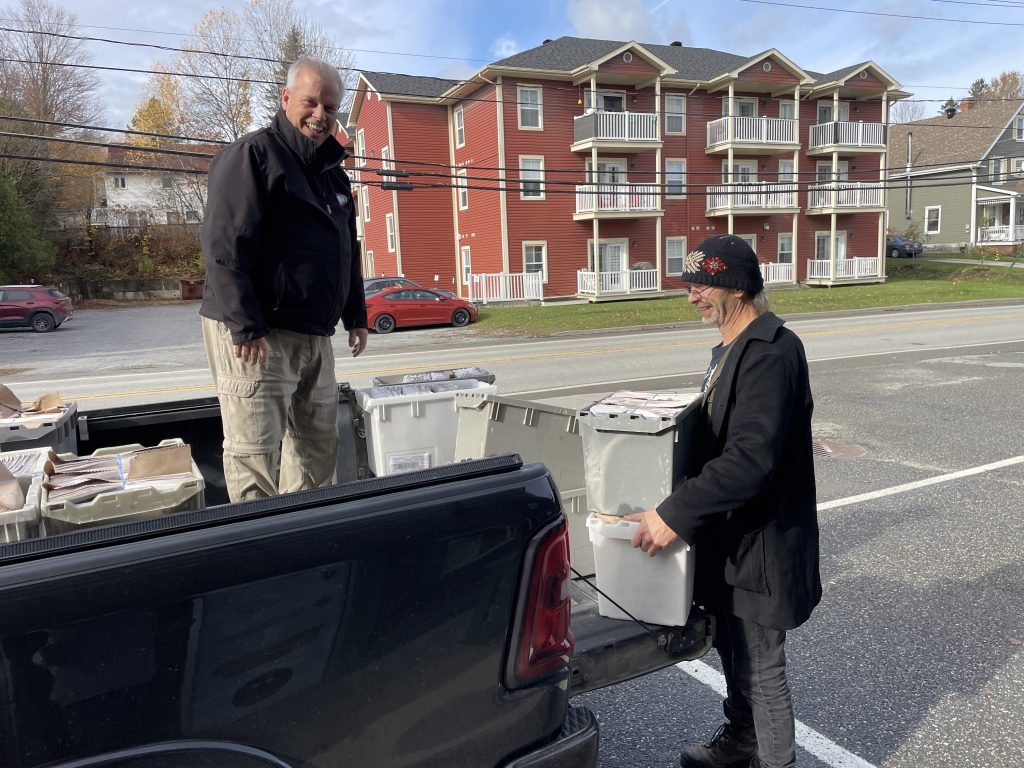 Maxime Robert et Pierre Couture