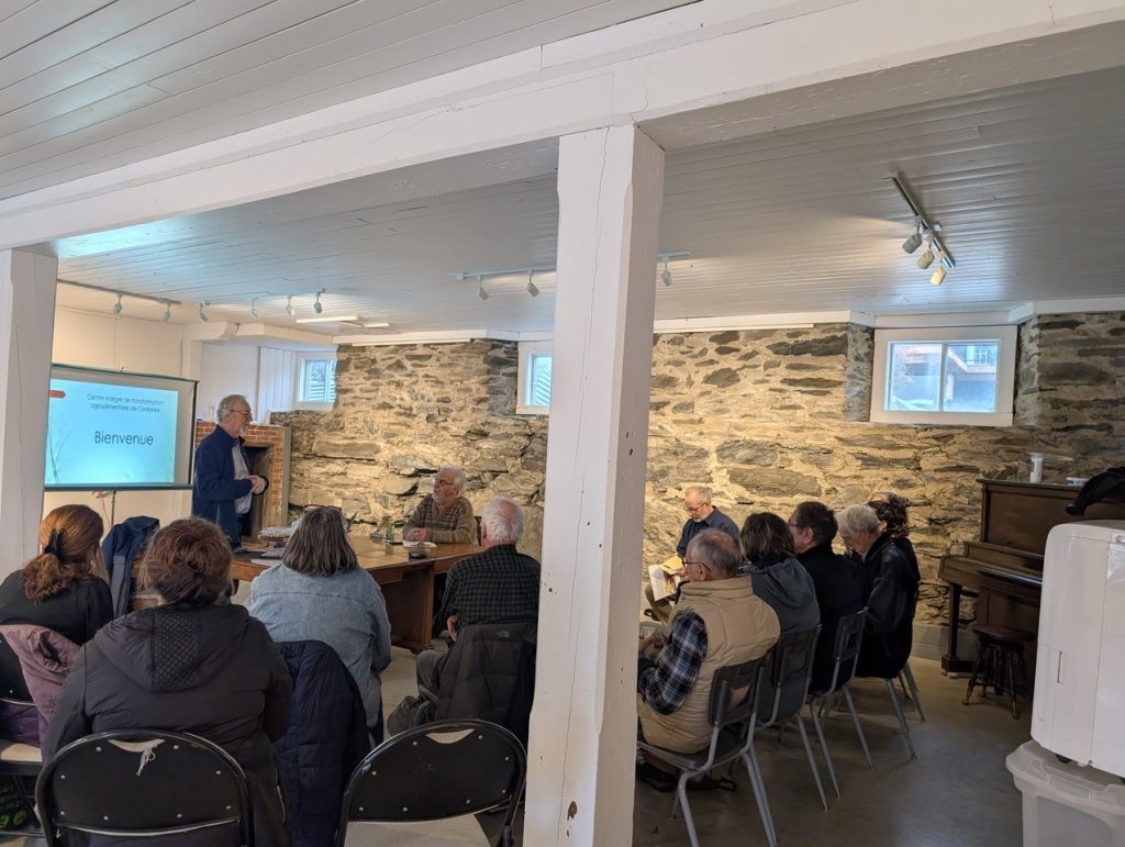 Coop transfo Cookshire alimentaire, AJ