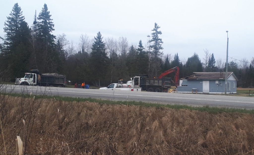 Démolition parc Birchton