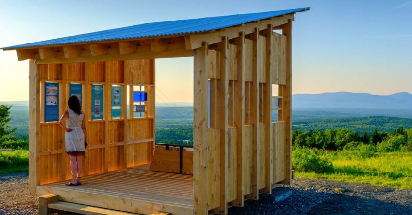 La nouvelle "shed" de Chartierville. PHOTO: Patrice Amyot / shedspanoramiques.com