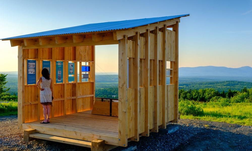 La nouvelle "shed" de Chartierville. PHOTO: Patrice Amyot / shedspanoramiques.com